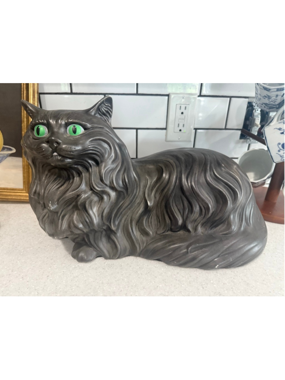 Alberta’s Molds Vintage Ceramic Persian Cat - Picture 2 of 5